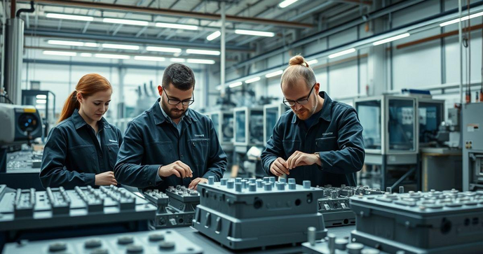 Serviço de injeção plástica otimiza produção e reduz custos Serviço de injeção plástica otimiza produção e reduz custos